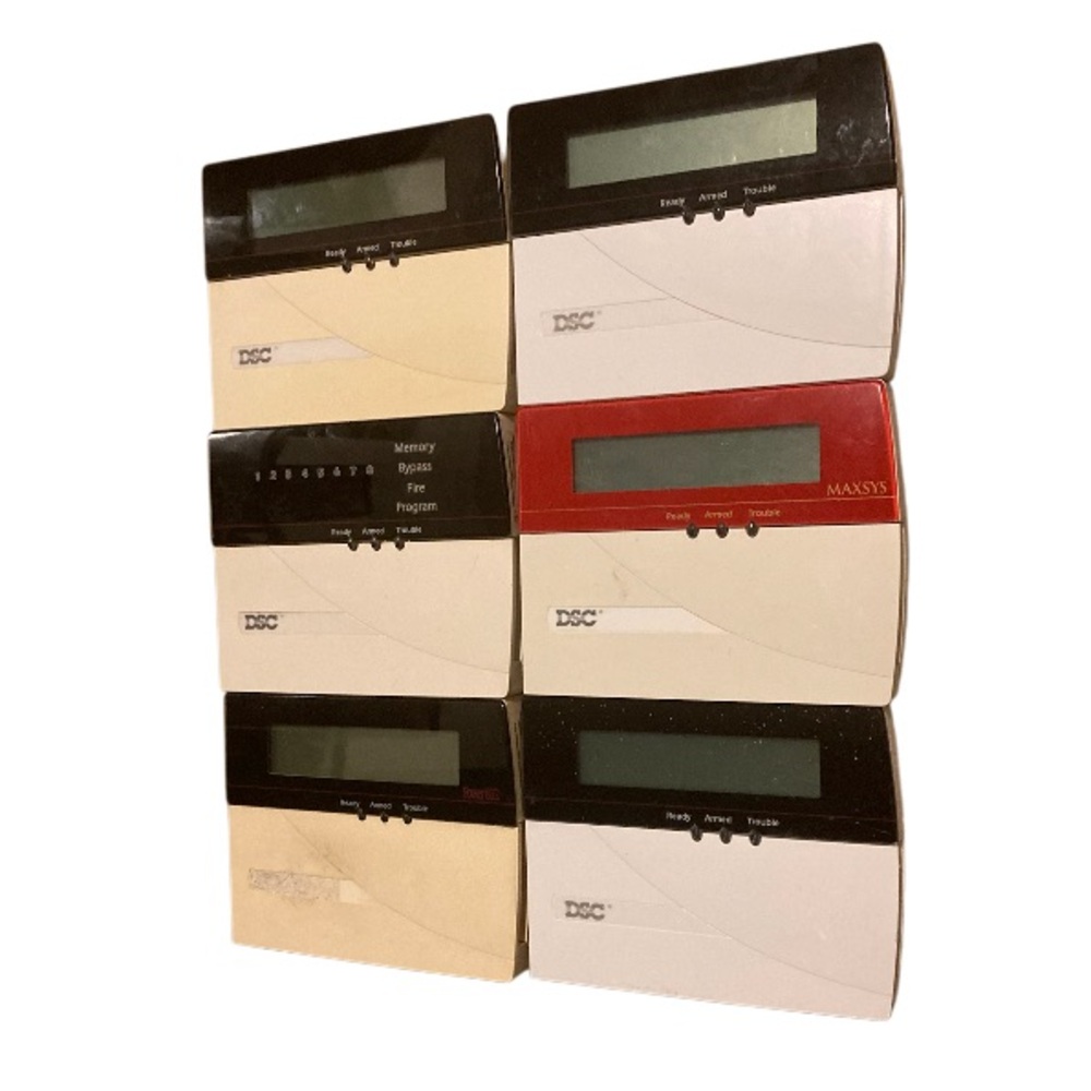 DSC maxsys power 832 alarm keypad mixed model bundle all tested